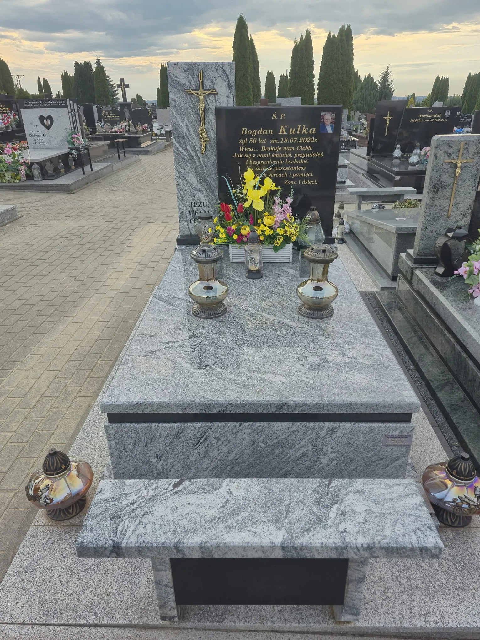 Realizacja kamieniarska 21 — Zakład Kamieniarski Paulina i Maria Banach, Stara Łomża